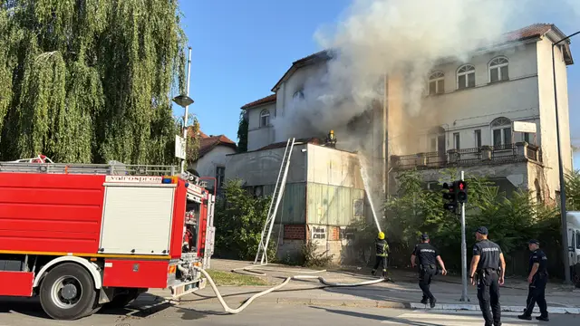 Veliki požar u Čačku / foto: RINA