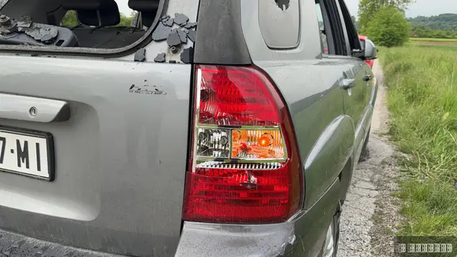 Automobil pronađen potpuno demoliran/ Foto: RINA