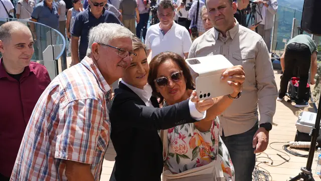 Ana Brnabić na Kablaru – otvaranje vidikovca – Foto: Jovan Nikolić/RINA