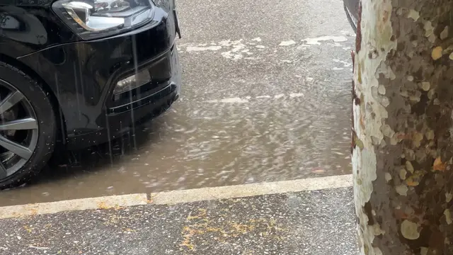 Jaka kiša sručila se na Čačak i Gornji Milanovac / foto: RINA