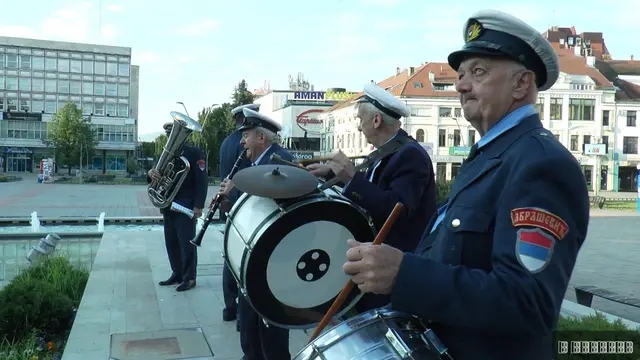 Prvomajska budilica u Čačku, foto: RINA