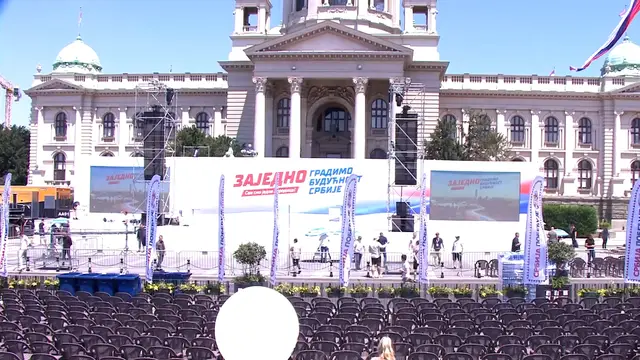 Sve je spremno za veličanstveni skup u Beogradu/ Foto: RINA