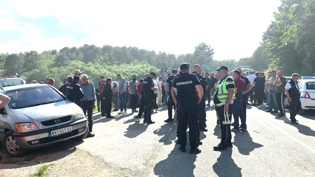Na ivici incidenta kod deponije Goveđak, foto: RINA