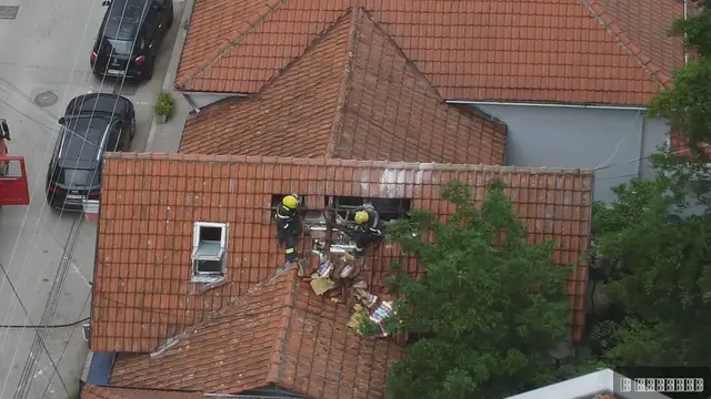 Likvidirana vatrena stihija u strogom centru Čačka: Požar izbio u stambeno-poslovnom prostoru, svi izleteli napolje/ Foto: RINA