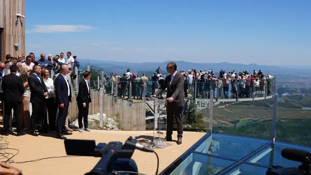 Otvoren vidkovac na Kablaru / foto: Jovan Nikolić, RINA