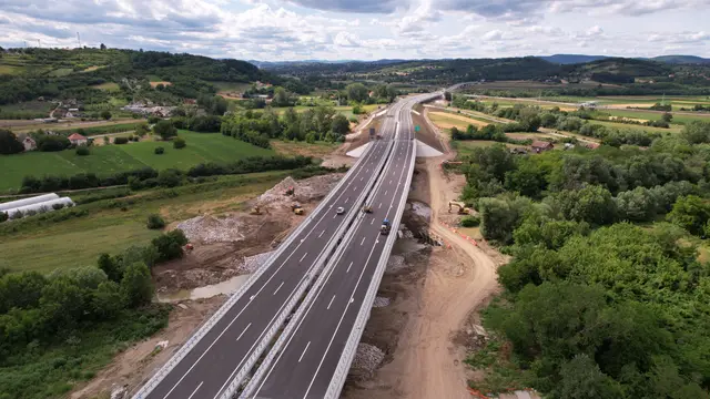 Spajanje Moravskog koridora sa auto-putem Miloš Veliki - Foto - RINA