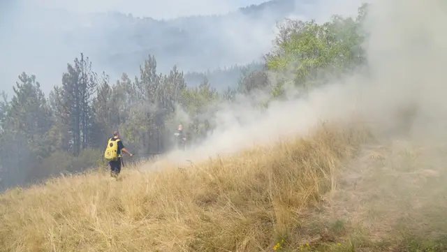 Ne jenjavaju požari u Ibarskoj dolini / foto: Jovan Nikolić, RINA