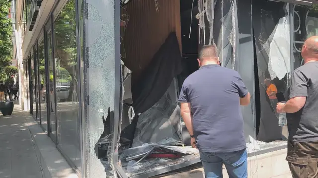 Iskakanje tramvaja iz šina na Dorćolu, foto. RINA