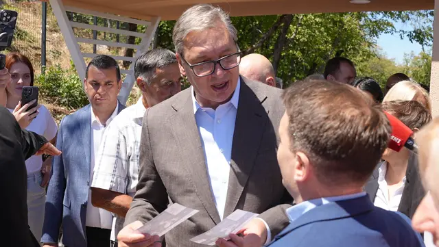 Vučić na Kablaru – otvaranje vidikovca – Foto: Jovan Nikolić/RINA