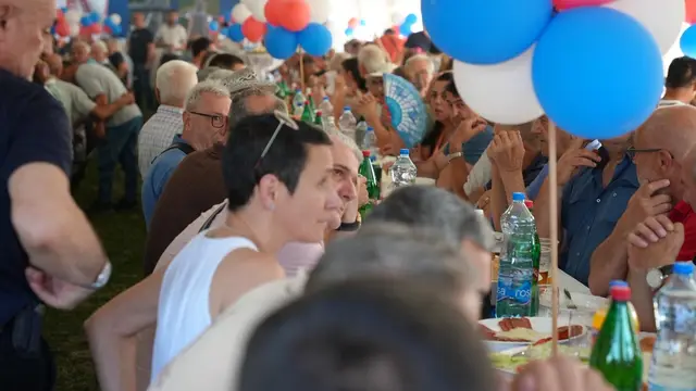 Veliki narodni skup u selu Prijevor kod Čačka / foto: RINA