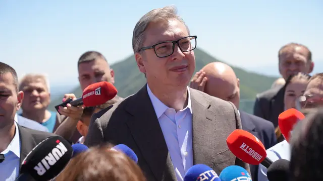 Vučić na Kablaru – otvaranje vidikovca – Foto: Jovan Nikolić/RINA