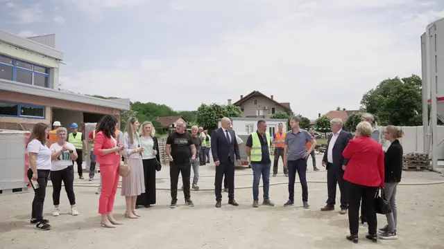 Rekonstrukcija osnovne škole u Malom Zvorniku/ Foto: RINA