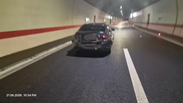 Udes u tunelu Munjino brdo/ Foto: RINA